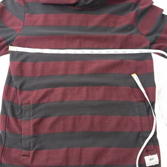 Vans Hoodie‎ Maroon & Black Small Front Pocket - Picture 7 of 10